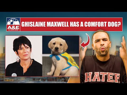 Ghislaine Maxwell Has A Comfort Dog!? World’s Biggest Trafficker Treated Like Royalty