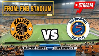 🔴[LIVE]: Kaizer chiefs vs Supersport utd| Dstv Premiership 2023-24 | Full Match Streaming
