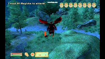Oblivion Vampire Flight Attack
