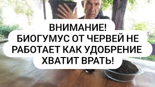 Удобрение Биогумус органические удобрения