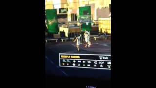 Awesome NBA2k14 almost full court granny shot @thecabbagefilms