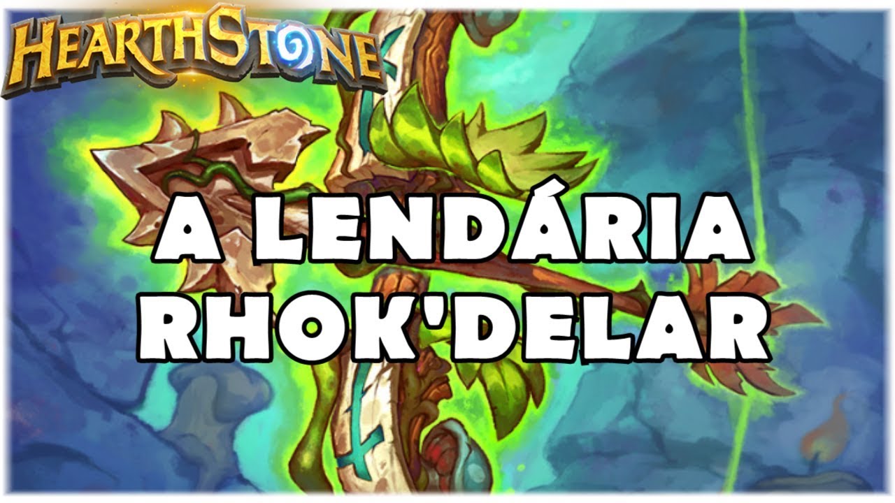 HEARTHSTONE - A LENDÁRIA RHOK'DELAR! (STANDARD SPELL HUNTER)