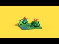 Bulbasaur, Ivysaur, and Venusaur in Magicavoxel