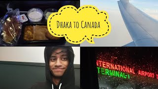 Bangladesh to Canada Vlog ( QATAR AIRWAYS )- [Dhaka to Winnipeg]