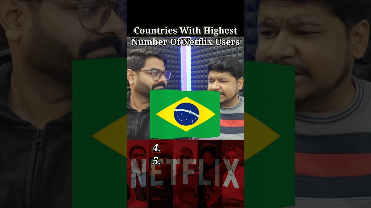 Countries With Highest Netflix Users | mrmoghatv