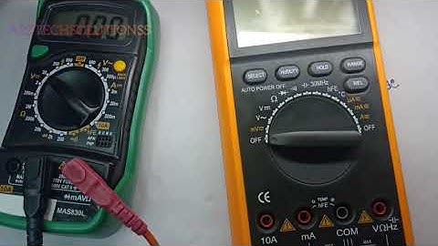 How to use a Digital Multimeter (DMM).