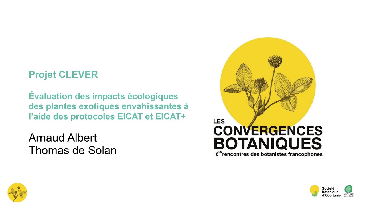 Arnaud Albert Thomas De Solan - Les 6es Convergences Botaniques