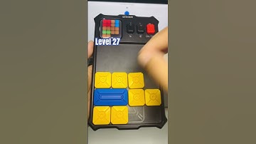 Super Slide Challenge-Level 27 (within 20s) #puzzlesolving #satisfying