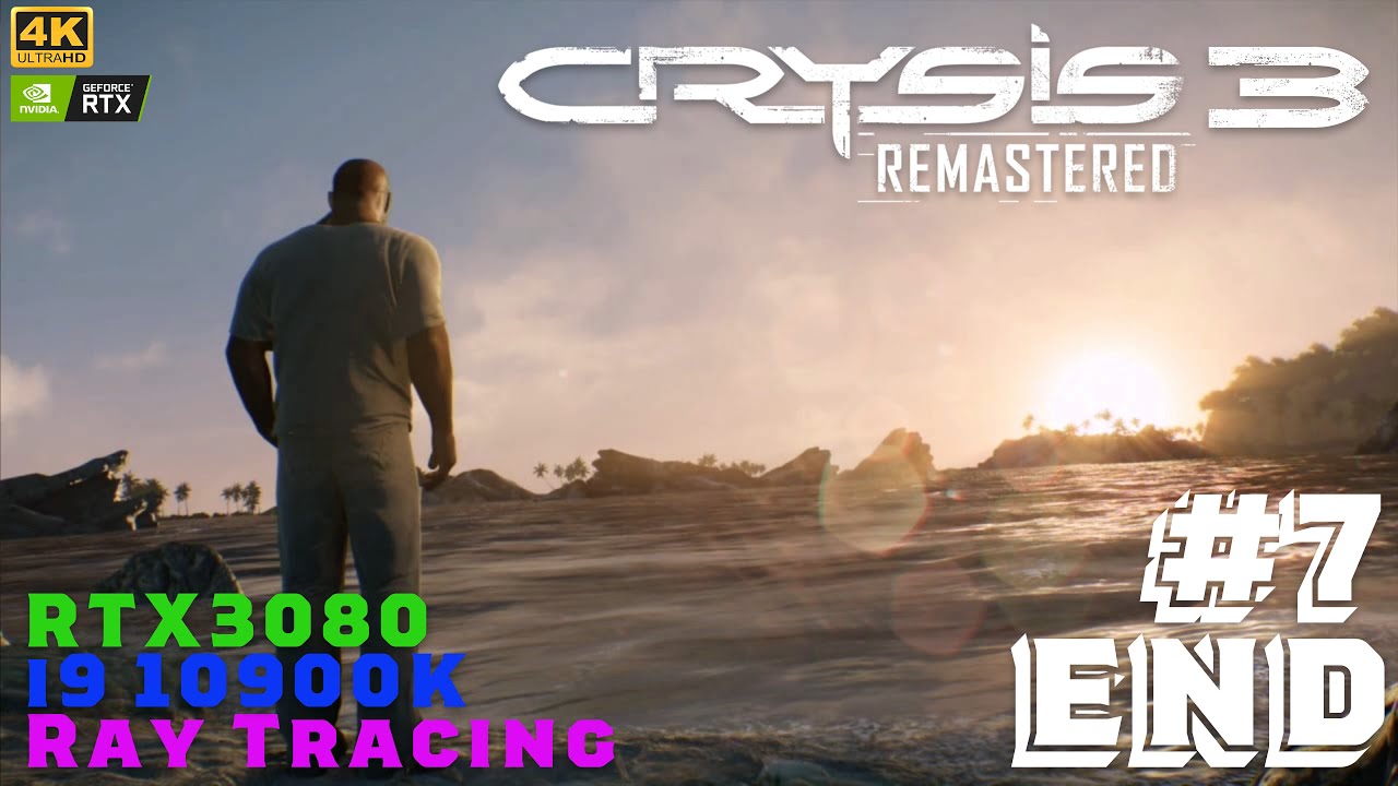 7【最終回】[Crysis 3 Remastered][PC版][4K][DXR] 超高画質！伝説の