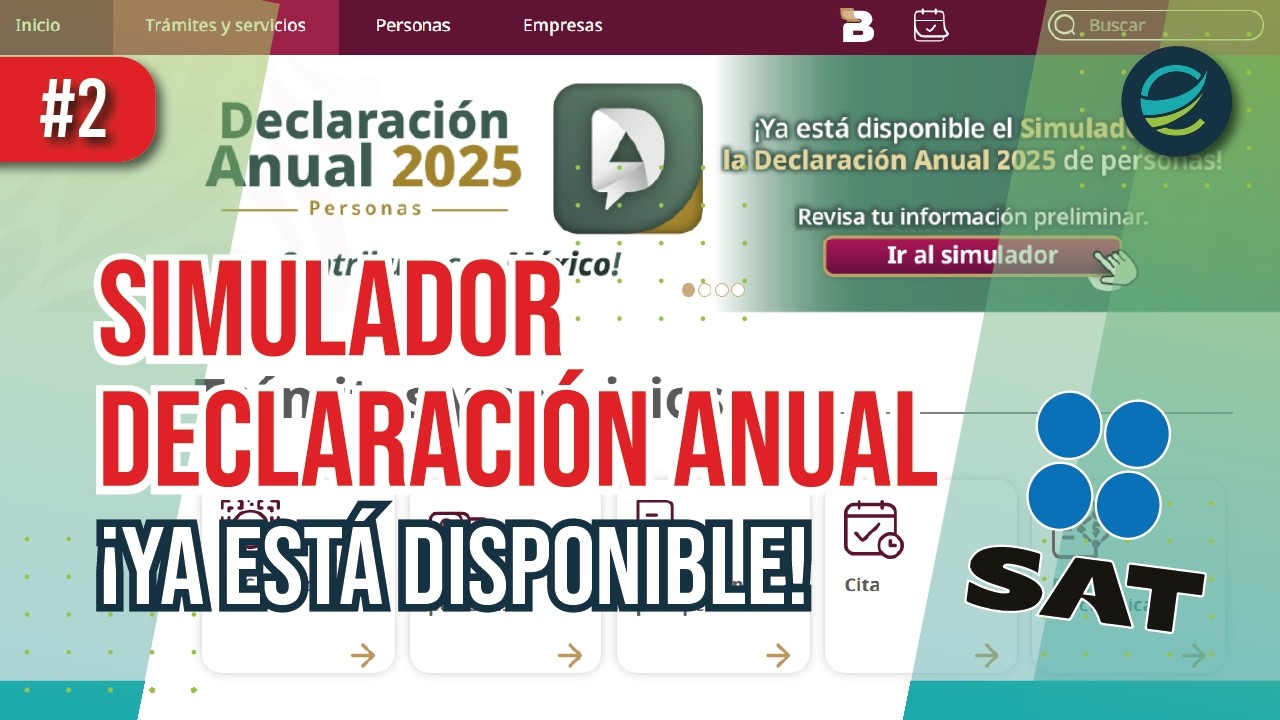🔥SIMULADOR SAT DECLARACION ANUAL ABRIL 2026🔥 PERSONAS FISICAS