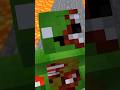 Zombie Mikey vs JJ - MAIZEN Minecraft Animation #shorts