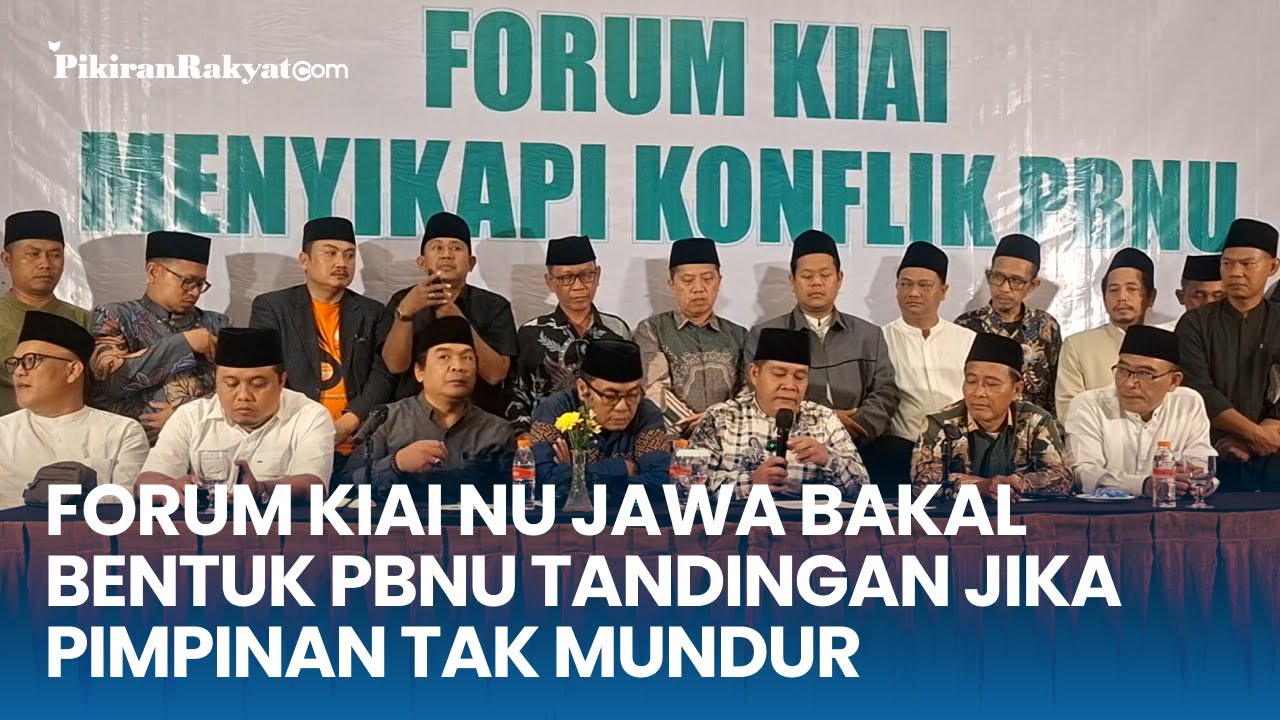 Forum Kiai NU Jawa Bakal Bentuk PBNU Tandingan jika Pimpinan Tak Mundur