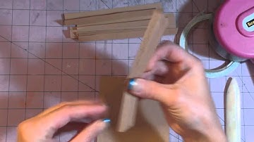 Simple paper hinge binding