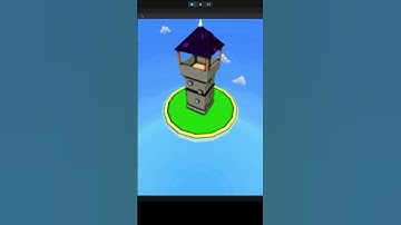 Adding a new Tower to my Game #unity  #shorts #devlog #gamedev #indiegame #blender