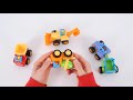 Набор строительной техники Happy Engineering Vehicles 4в1 от Hola Toys