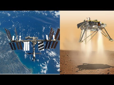 LIVE ISS Stream And NASA InSight Post Landing Programming