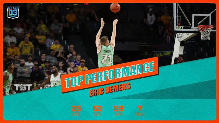 Eric Demers (25 points) Highlights vs. Team Challe...
