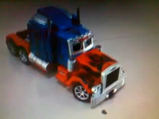 remote control transformers robot toy car truck