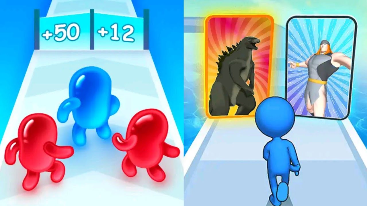 Join Blob Clash 3D VS Monster Draft Max Levels Unlocked Speedrun Gameplay