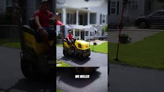 New Asphalt Driveway Paving