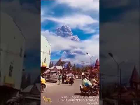 Video: Den indonesiske vulkanen Sinabung (bilde)