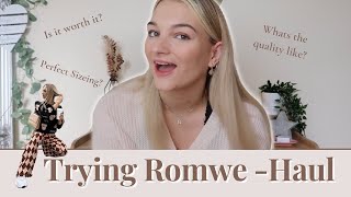 Romwe Haul - Trying out Romwe for the first time. Is it really worth it?