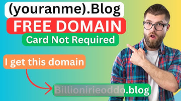 Free .blog domain| Free Domain Name website 2024 | Get Free Domain For Website | Domain and hosting