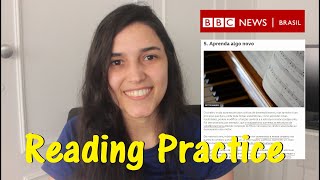 [PT] Recovering from a hard year of COVID-19 | Reading Practice | Learn Portuguese #71