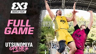 Ub Huishan NE 🇷🇸 vs Utsunomiya BREX EXE 🇯🇵 | Quarter-Finals Full Game | FIBA #3x3WTUtsunomiya