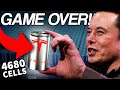 GAME OVER! Tesla's INSANE NEW 4680 Battery Technology is UNBEATABLE!