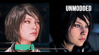 Mass Effect Andromeda Female Ryder Sliders (Modded and Unmodded)