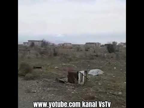 Ağdamın Novruzlu kəndinin görüntüsü