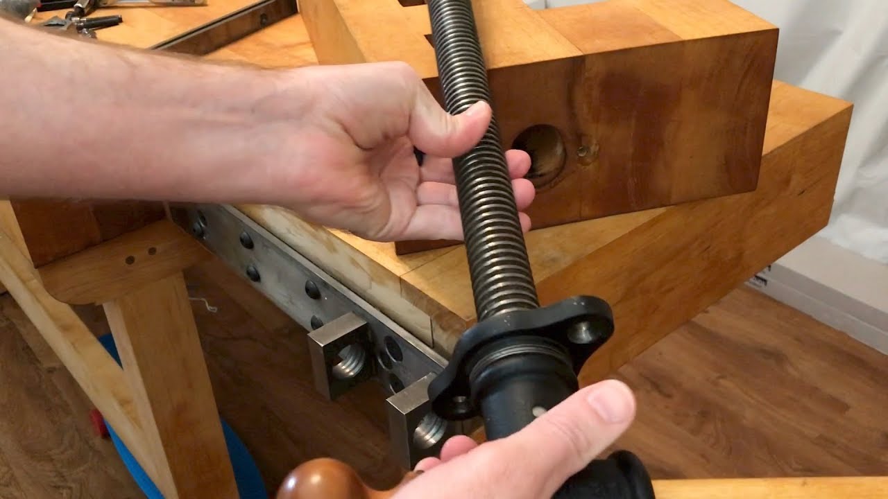 I Broke My Work Bench - Tail Vise Repair