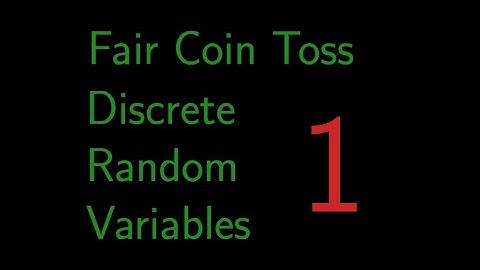 Fair Coin Toss | Probability in R: Discrete Random Variables