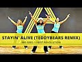 Stayin alive teddybears remix  bee gees  dance fitness  toning  refit revolution