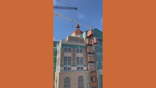 Smith County Courthouse dome installed, marking major milestone in construction process