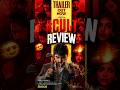 #CULT Movie Trailer Review 🔥 | Vishwak Sen | #cult | October 30 Release | #shorts #telugu #movie