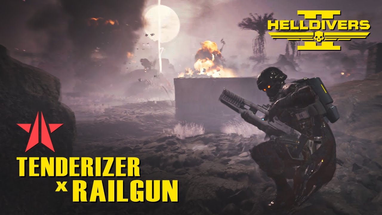 Helldivers 2 – Solo Automaton | AR-61 Tenderizer x Railgun | Deathless | Full Clear | Max Difficulty