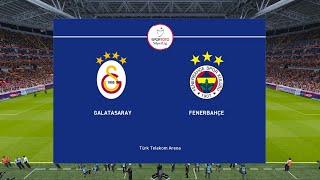 Galatasaray - Fenerbahçe Türk Telekom Arena Efootball Pes 2021