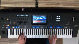 Video thumbnail of "Baciary- Bilet do wojska * Yamaha GENOS *"