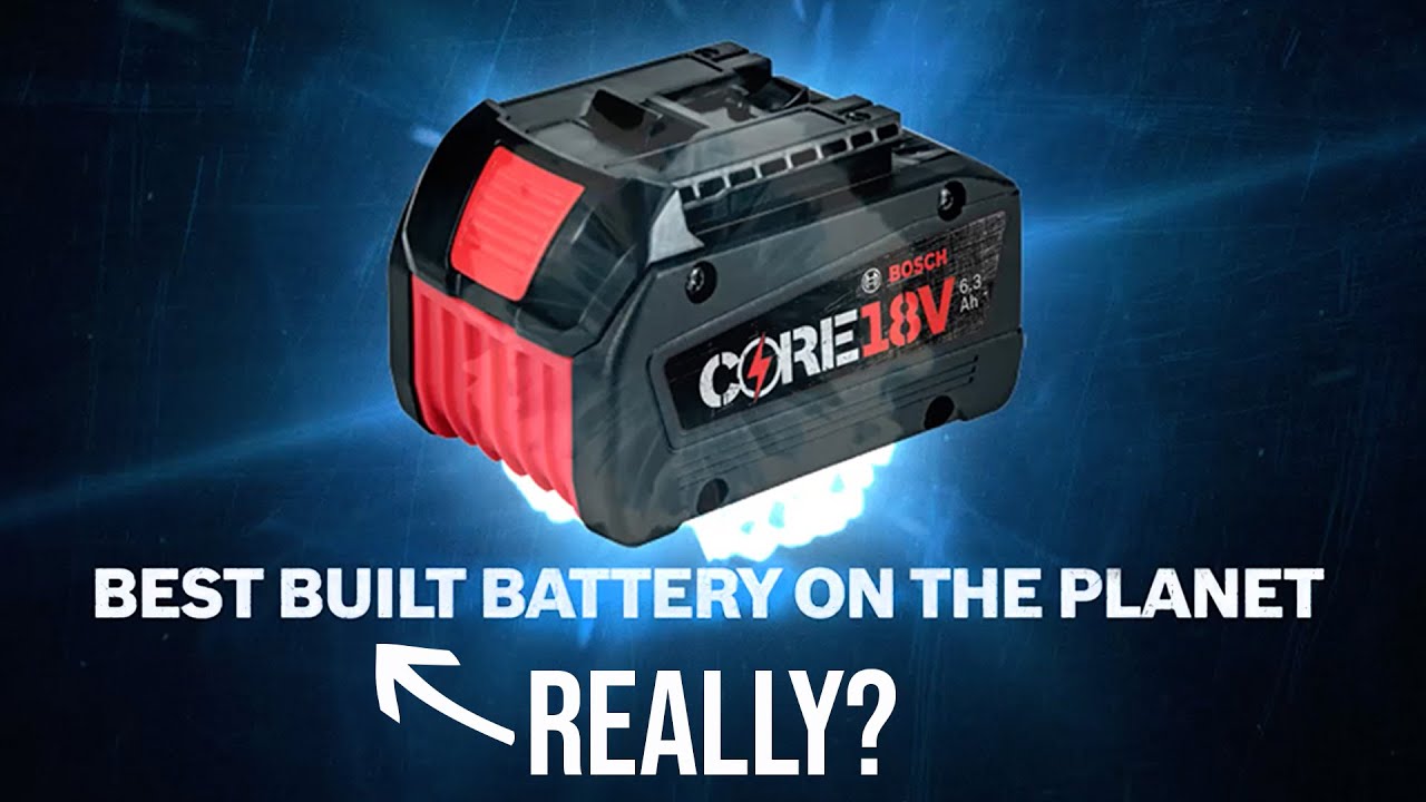 What's REALLY Going On With BOSCH 18V CORE Batteries (bet you didn't know  this) 