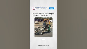 When Client ask for an urgent delivery for the projects | Funny Video