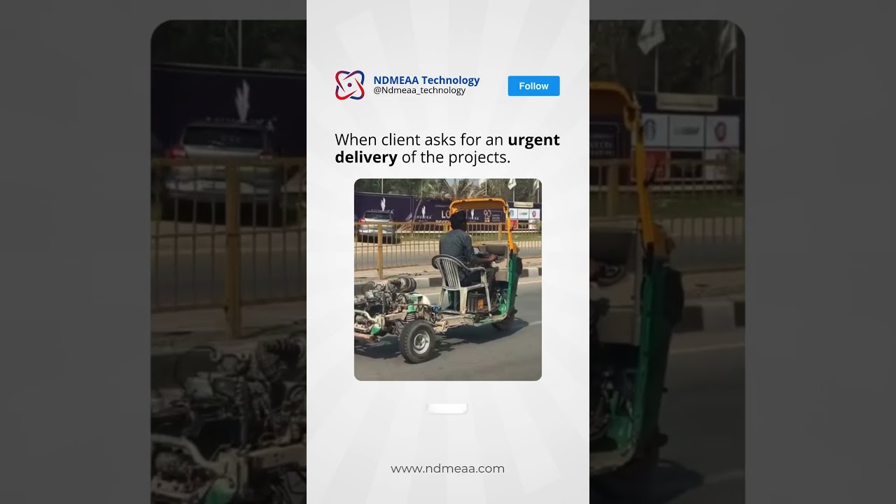 When Client ask for an urgent delivery for the projects | Funny Video