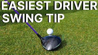 The Easiest Driver Swing Tip - Learn An Effortless Golf Swing With This Simple Driver Tip