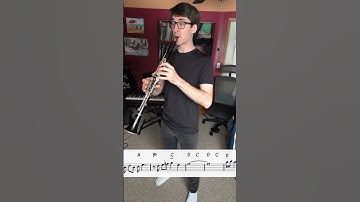 Thumbnail of Kokiri Forest from Zelda Ocarina of Time | Bb Play-Along! | #clarinet #zelda #nintendo #piano