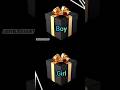 boys and girls gift box