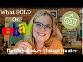What Sold On Ebay This Week? | Selling Vintage and Collectibles On Ebay For Profit