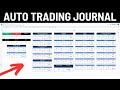 How to create an automated day trading journal  data collection spreadsheet