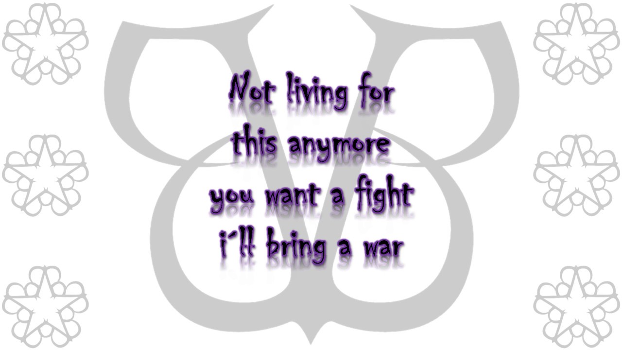 Black Veil Brides Heart Of Fire (lyrics) YouTube