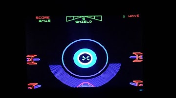 Star Wars 1983 vector graphics videogame
